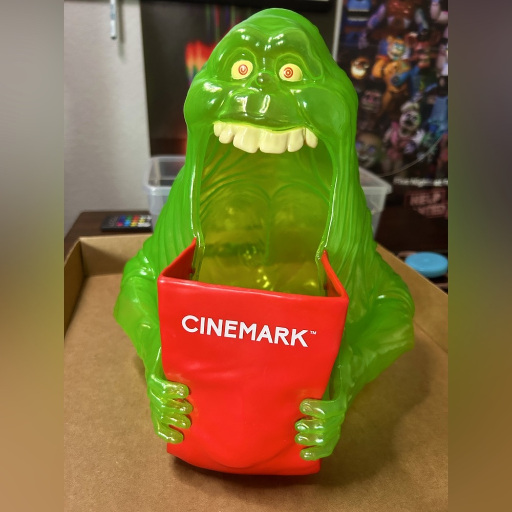 Ghostbusters Slime Ghost Cinemark Popcorn Bucket